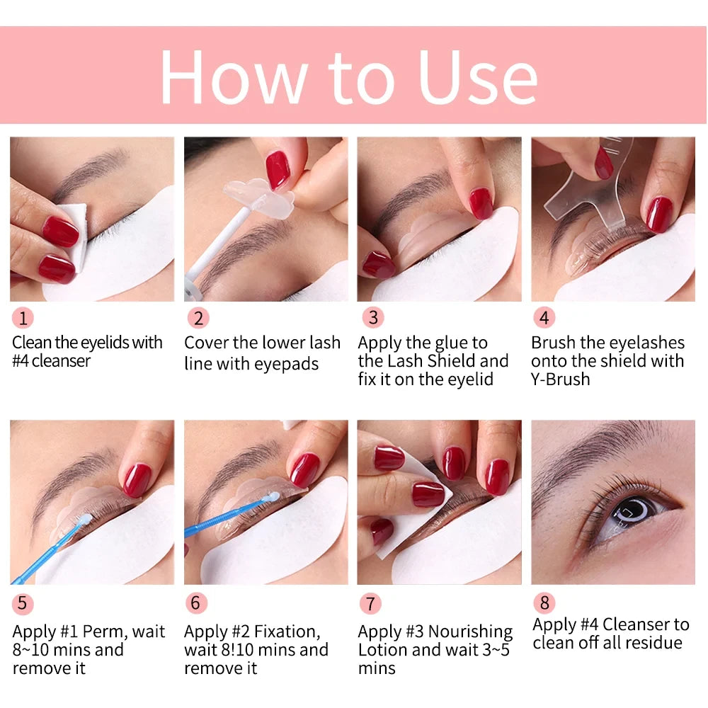 Lash Lift Kit – Salon Curls at Home, Lasts Weeks