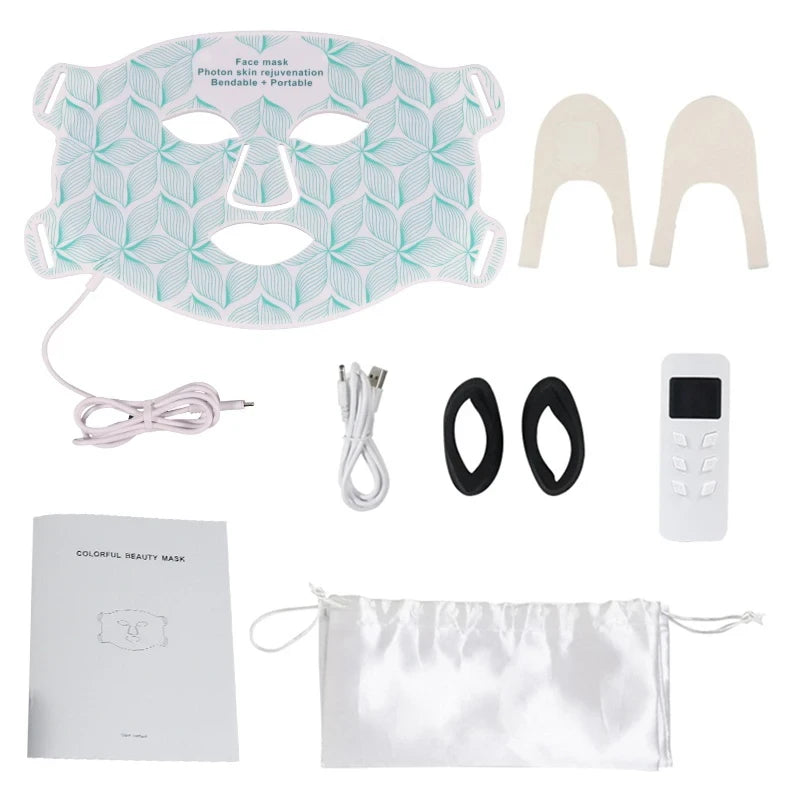 LED Light Therapy Mask – Glow-Boosting Skincare at Home