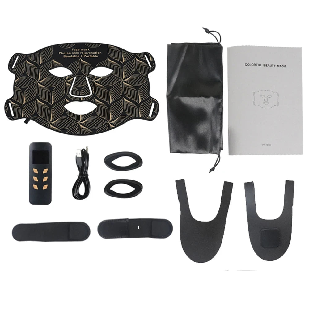 LED Light Therapy Mask – Glow-Boosting Skincare at Home
