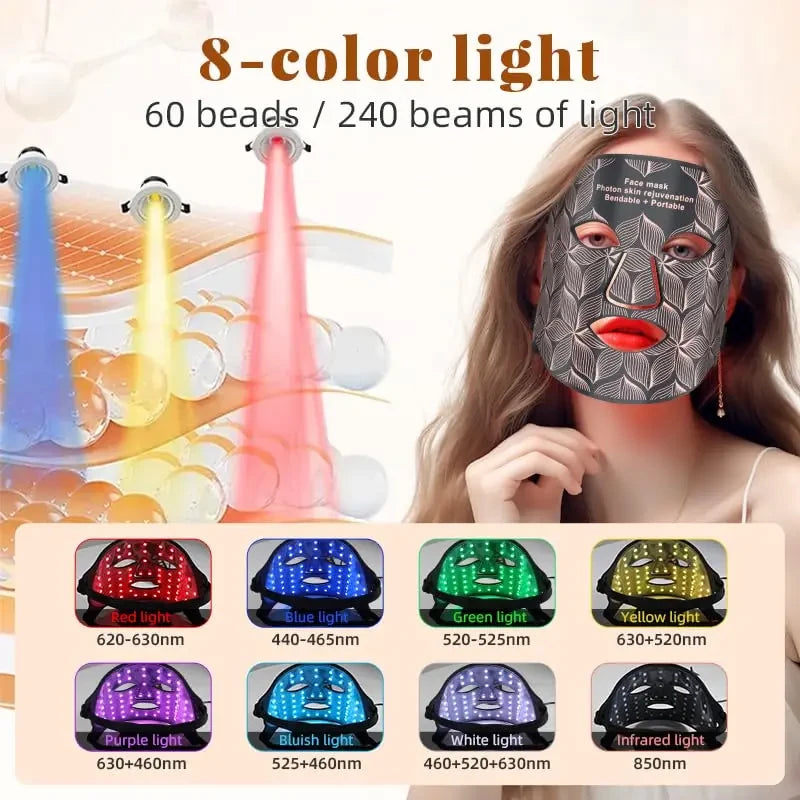 LED Light Therapy Mask – Glow-Boosting Skincare at Home