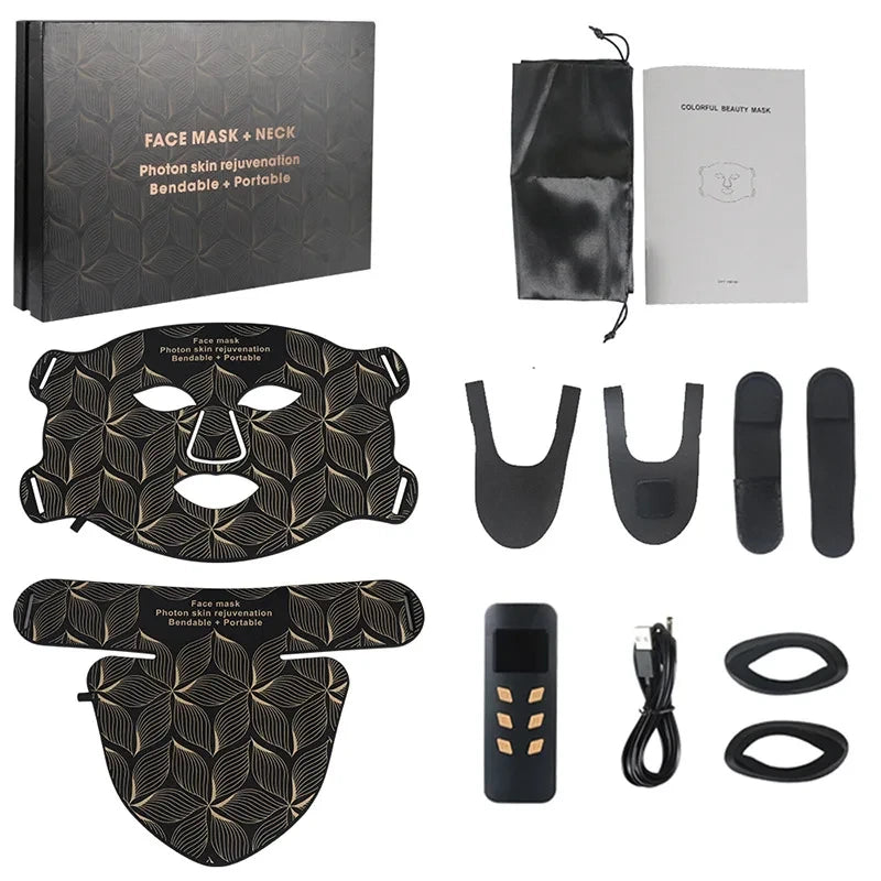 LED Light Therapy Mask – Glow-Boosting Skincare at Home