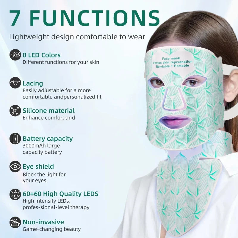 LED Light Therapy Mask – Glow-Boosting Skincare at Home