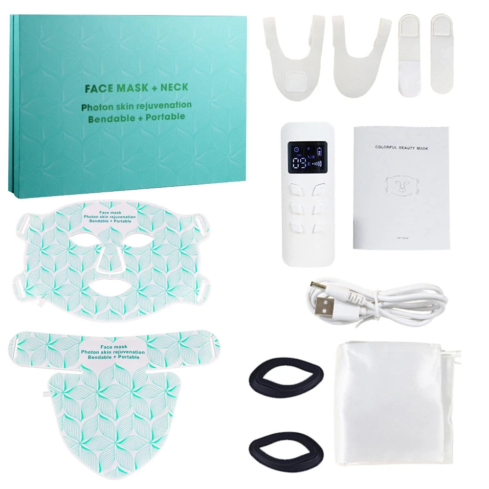 LED Light Therapy Mask – Glow-Boosting Skincare at Home