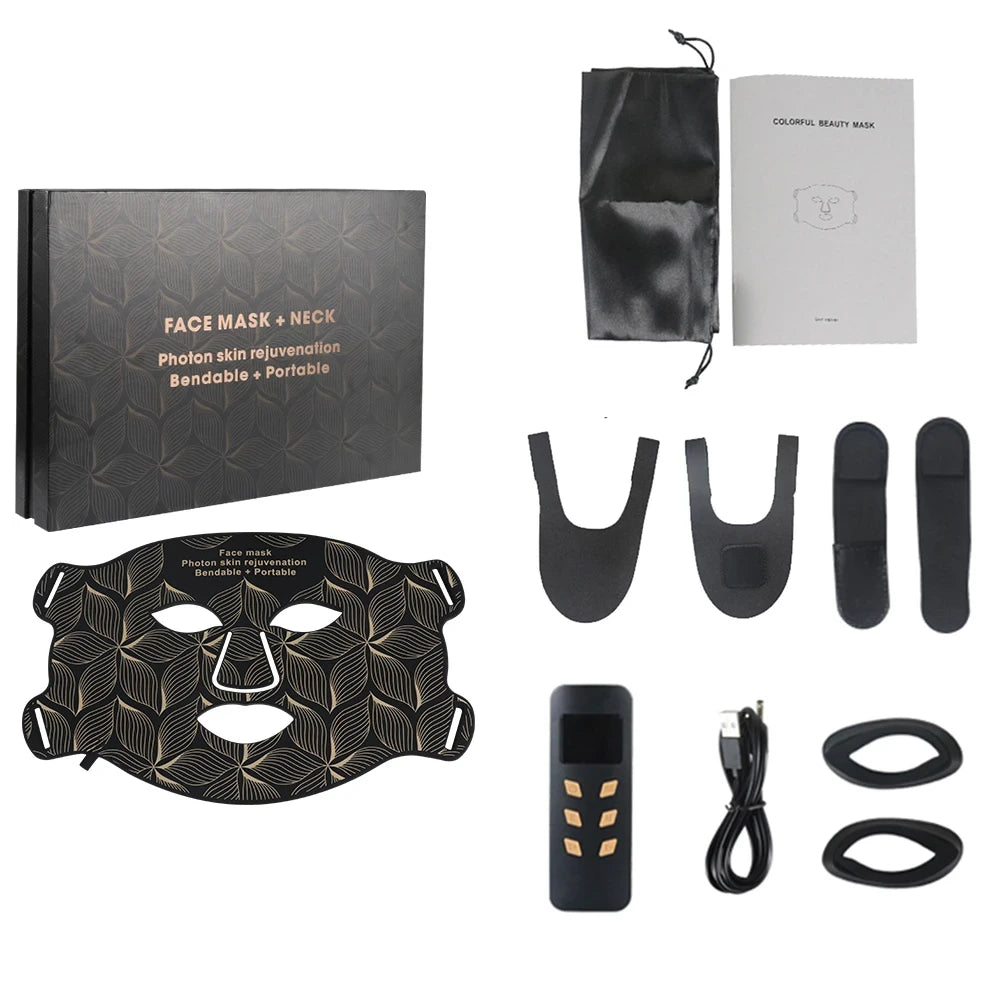 LED Light Therapy Mask – Glow-Boosting Skincare at Home