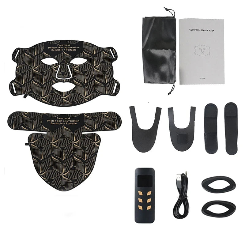 LED Light Therapy Mask – Glow-Boosting Skincare at Home