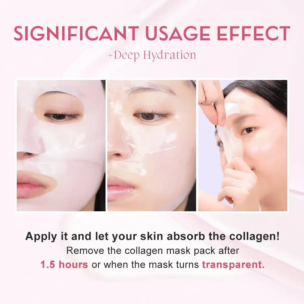 KOEC PDRN Pink Collagen Gel Facial Mask