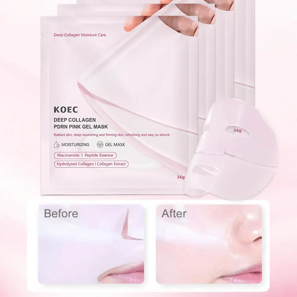KOEC PDRN Pink Collagen Gel Facial Mask